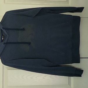North Face mens blue hoodie, size small